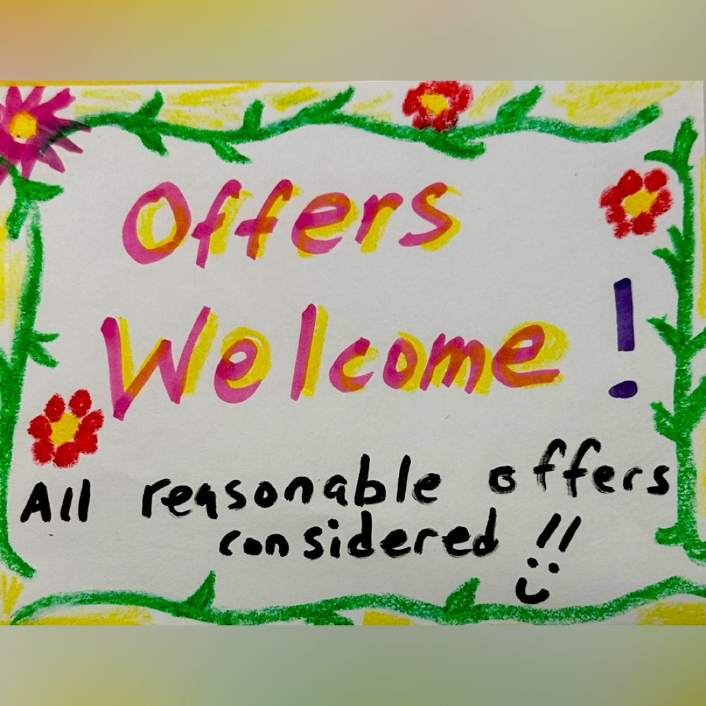 Offers Welcome 🤗!
